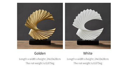 Décoration Creative sculture abstraite en résine