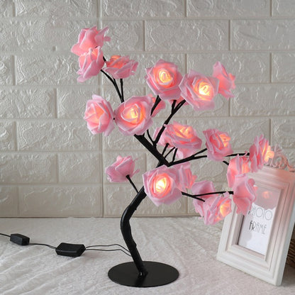 Lampe LED Rose : Ambiance Magique