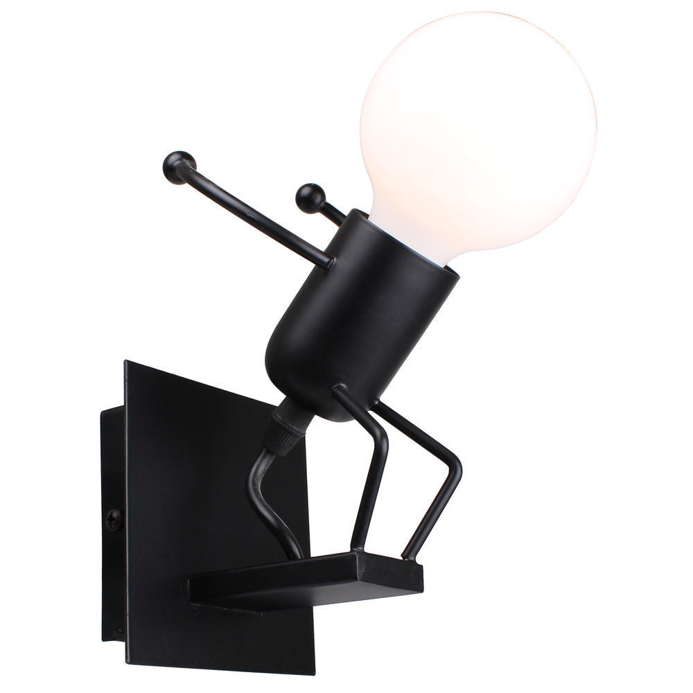 Applique Murale LED Moderne noir éteinte