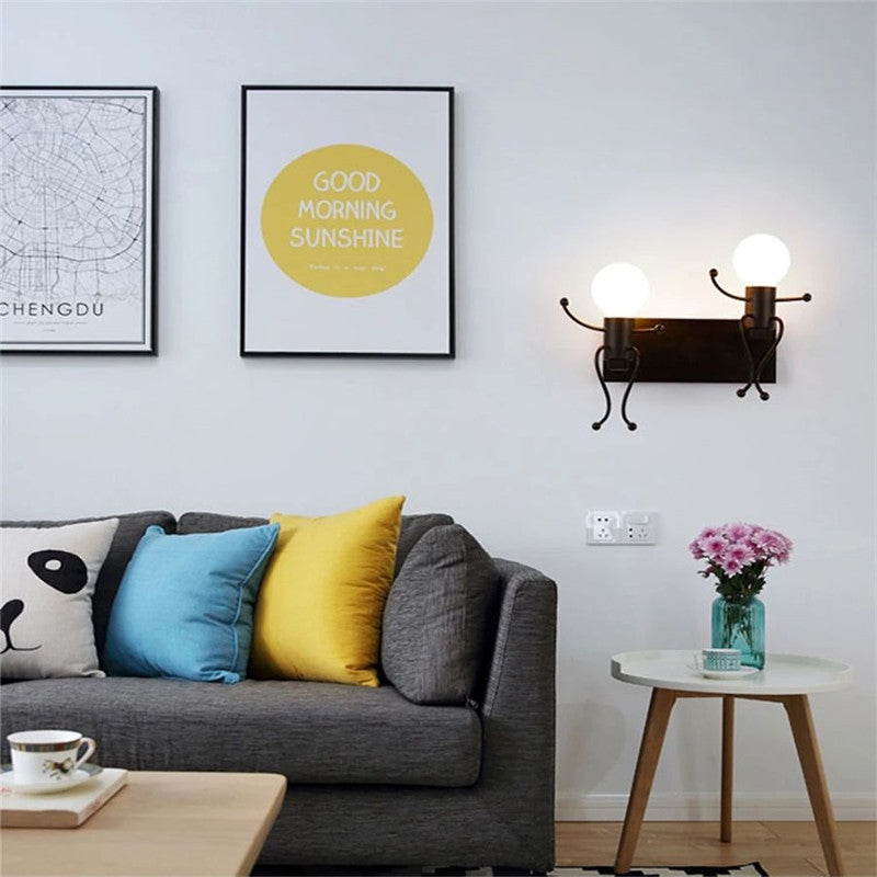 Appliques Murales LED Modernes dans salon