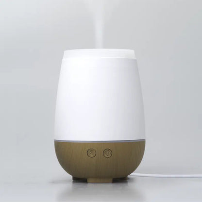 Diffuseur d’huiles essentielles ultrasonique avec enceinte Bluetooth – Musilia
