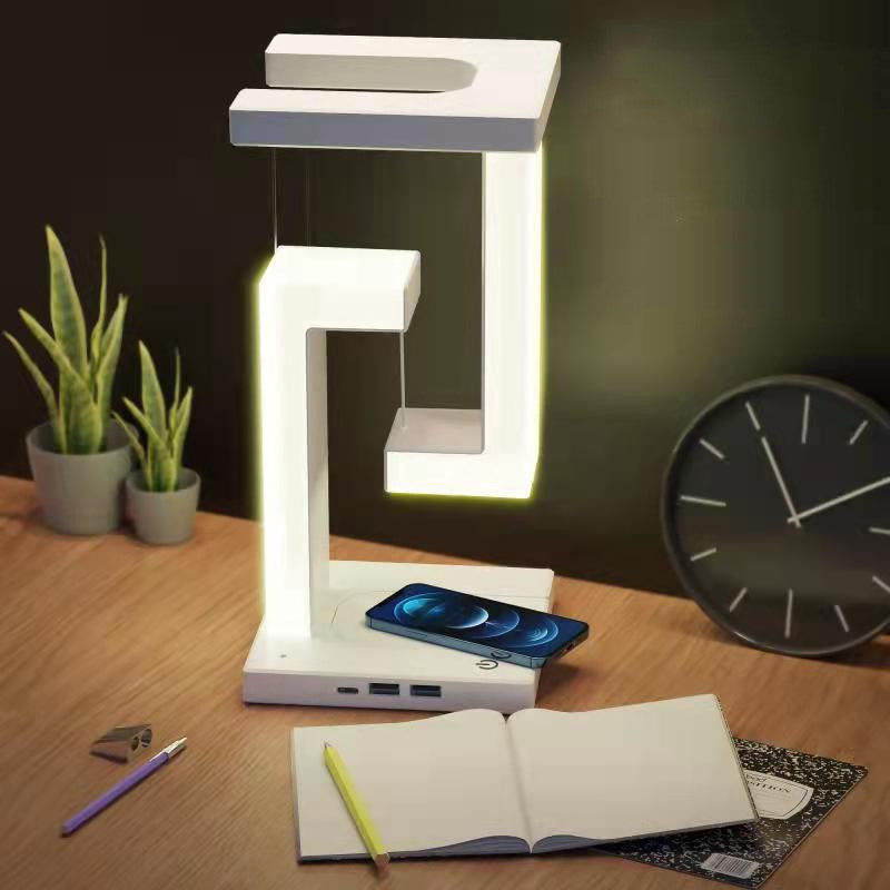 Lampe de Table à Suspension à Charge sans Fil avec éclairage Doux