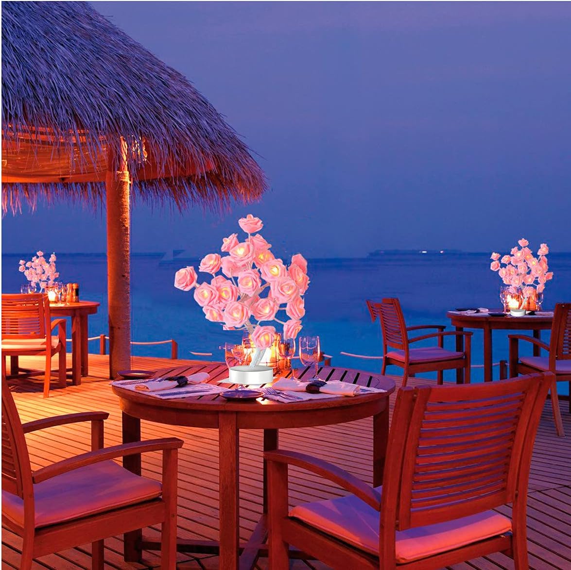 Lampe LED Rose : Ambiance Magique